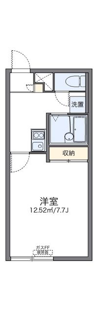 レオパレスウィンⅡ 間取り図