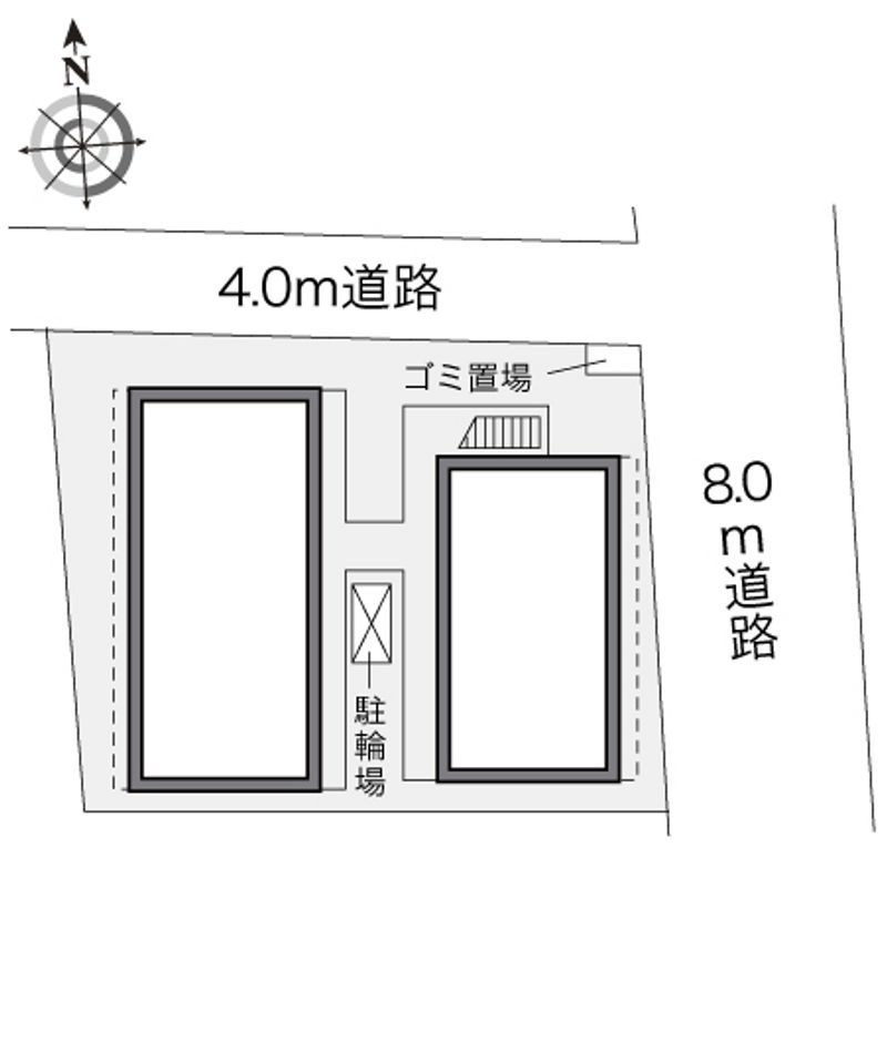 レオパレスＧｏｎ　Ｖｉｅｒ 配置図