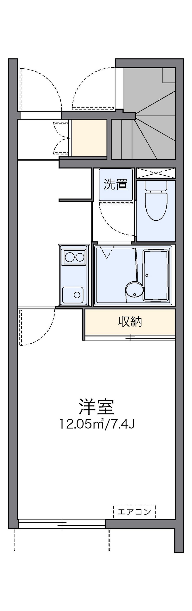 レオネクストグランドール門脇 間取図