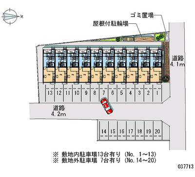 37713月租停车场