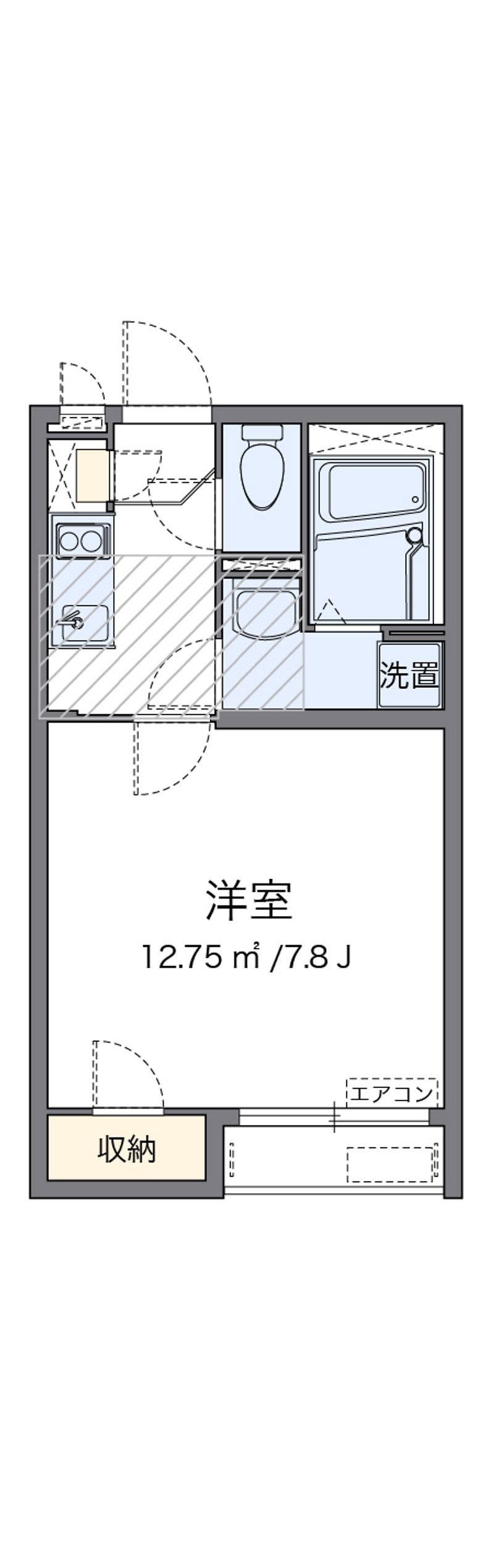 クレイノＢＥＮＴＥＮ 間取図