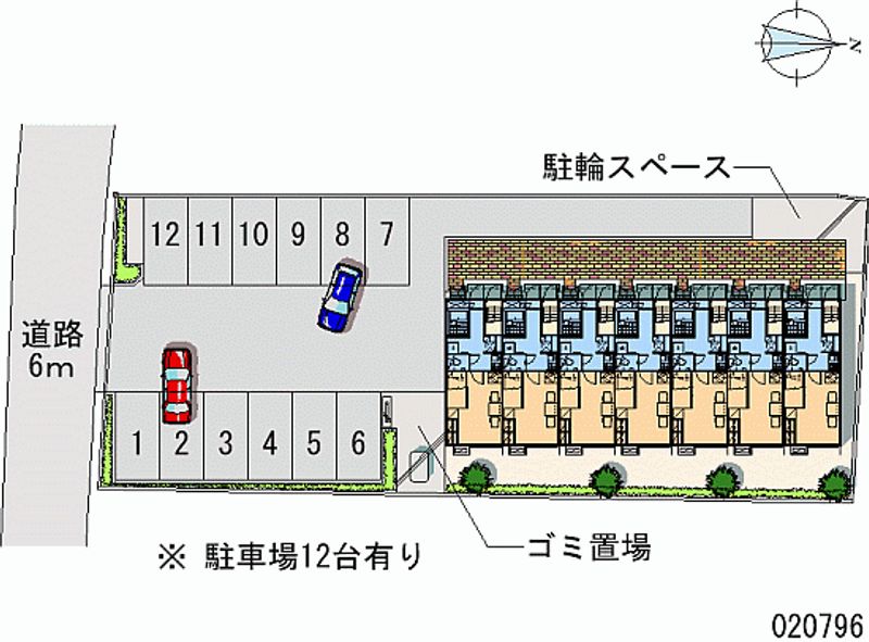 レオパレスＪ＆Ｍ 月極駐車場