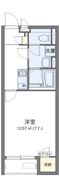 クレイノＨＯＰＥ　浜町 間取り図