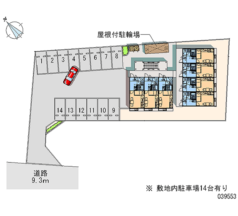 39553 Monthly parking lot