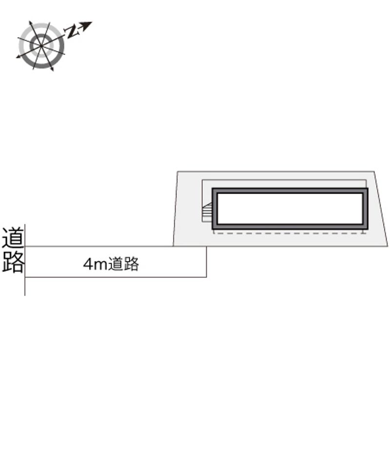 レオパレス城山 配置図