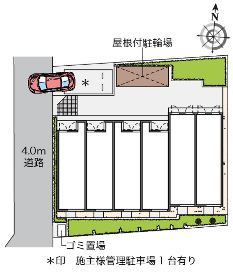 クレイノドゥーエ荻窪 配置図