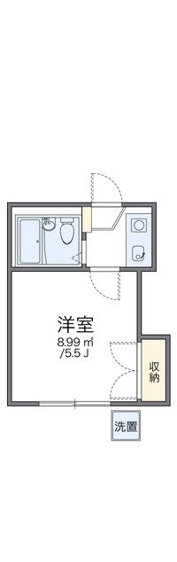 レオパレス南荻窪第２ 間取り図