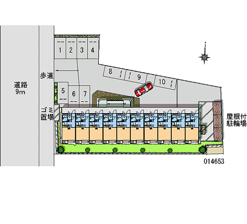 14653月租停車場