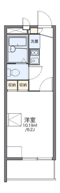 レオパレスクリア 間取り図