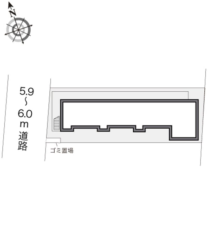 レオパレスＹ’ｓハウス 配置図