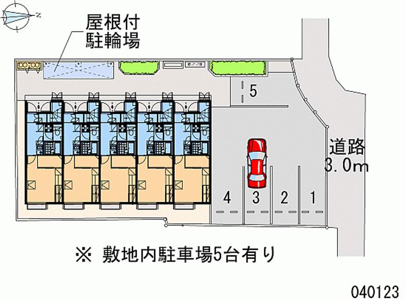 レオパレスハヅキ木更津 区画図