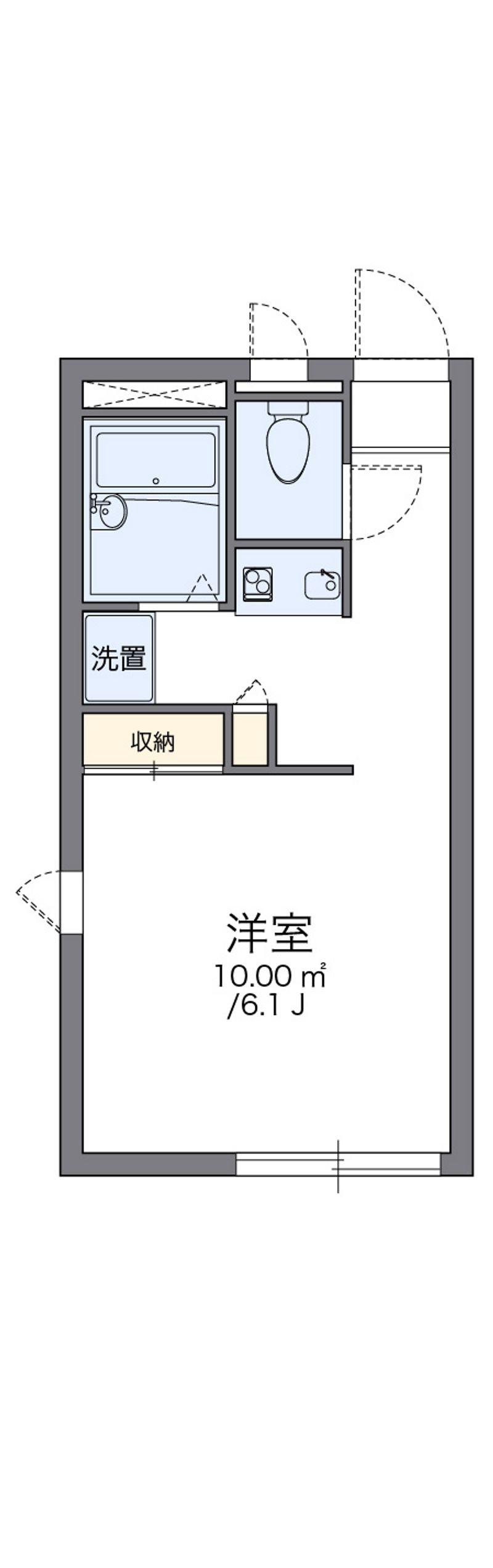 レオパレス須磨の森 間取り