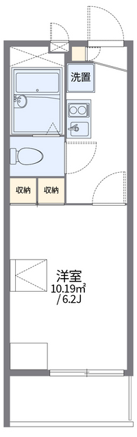 レオパレスＭ２ 間取り図