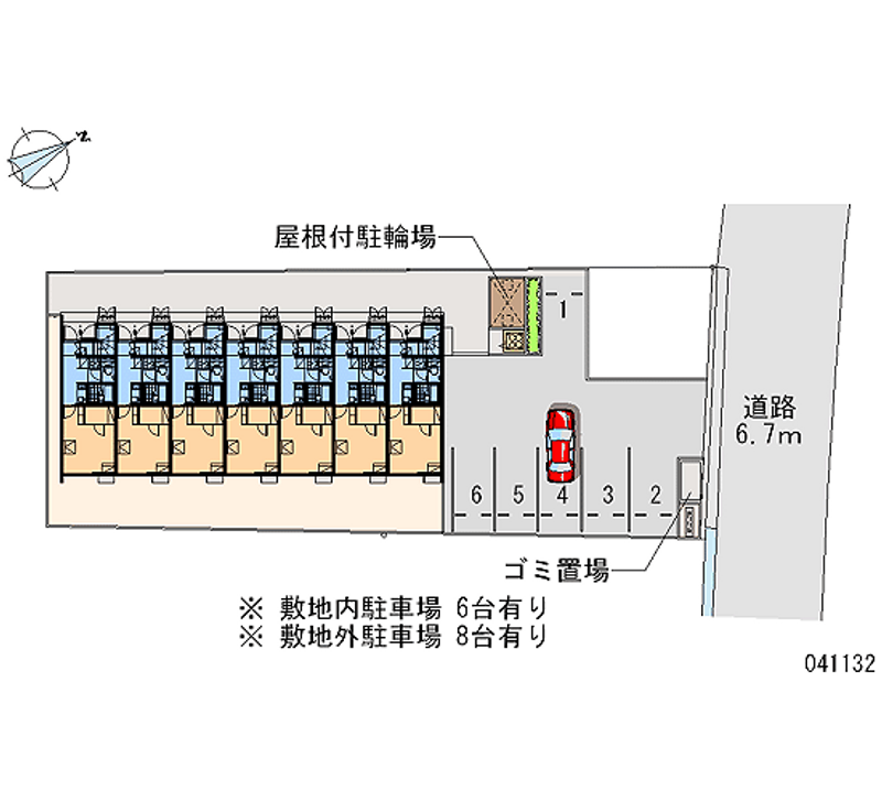 41132月租停車場