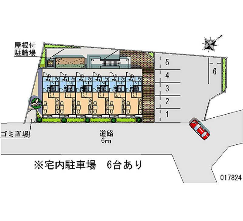 レオパレス旭藤 共用部分