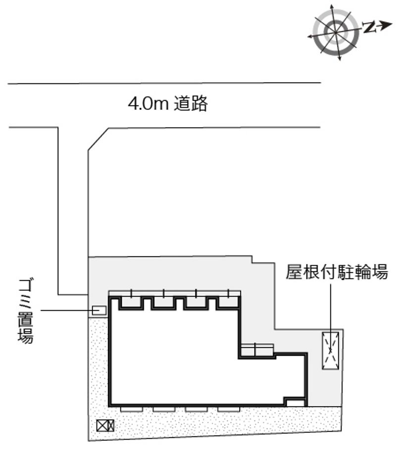 レオネクスト青梅橋 配置図