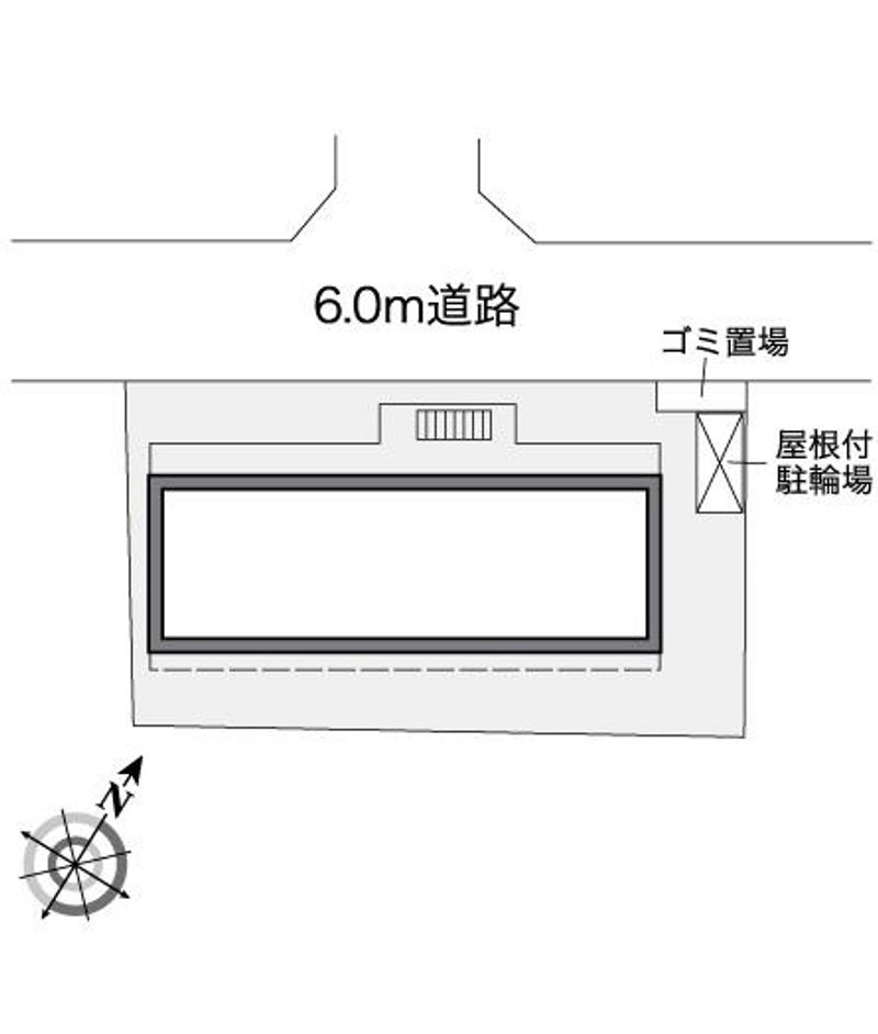 レオパレスＫ８１０３ 配置図