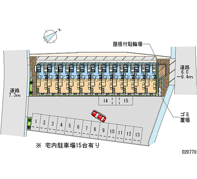 20770月租停车场