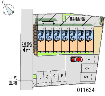 11634月租停车场