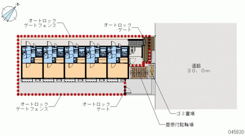 レオパレススター 区画図