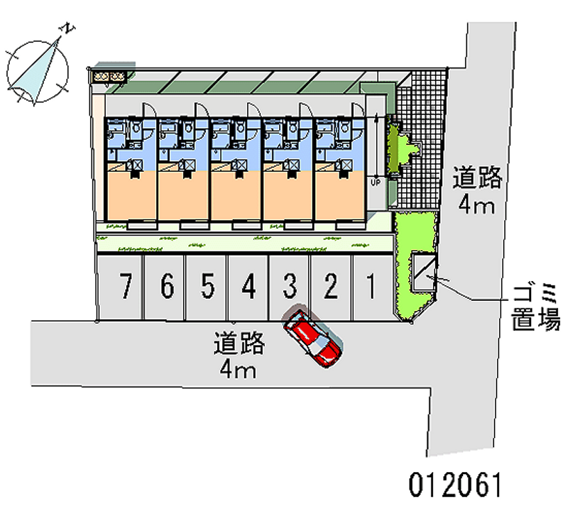 レオパレスゼブラ 月極駐車場