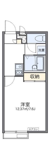 レオパレスアイゼンバーン 間取り図