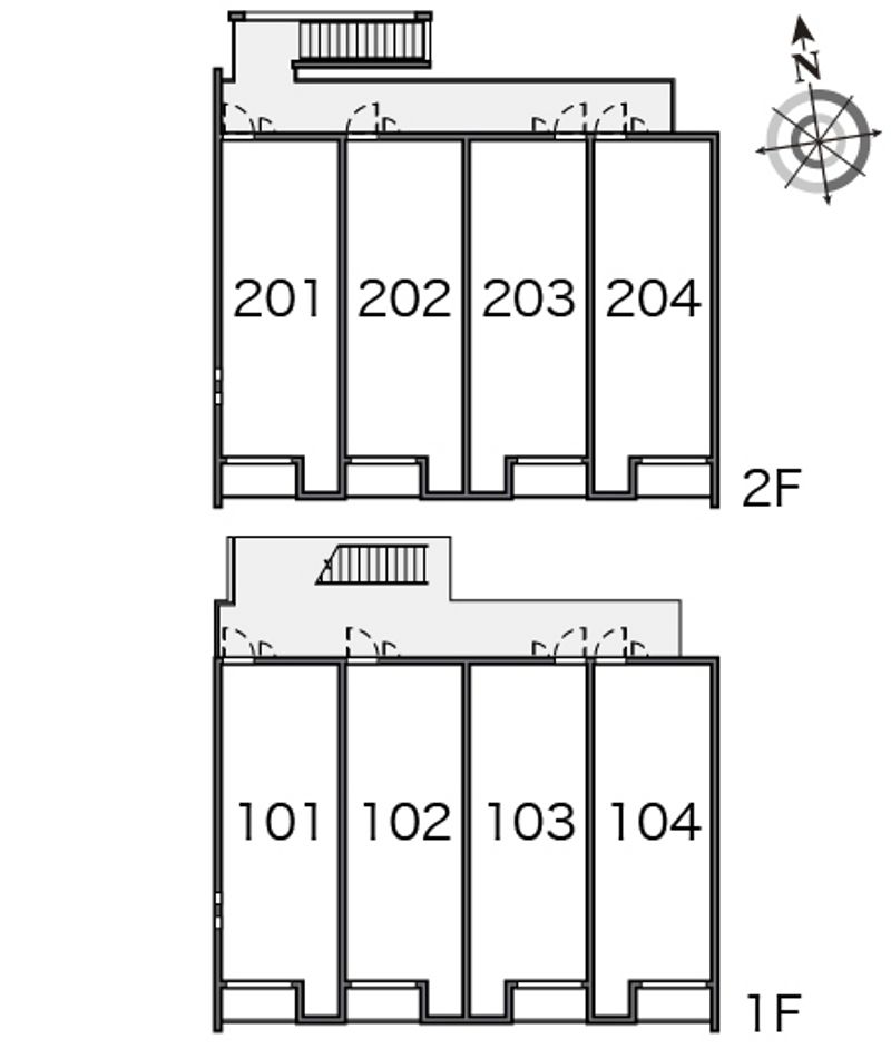 クレイノ三木ＳＫ 間取配置図
