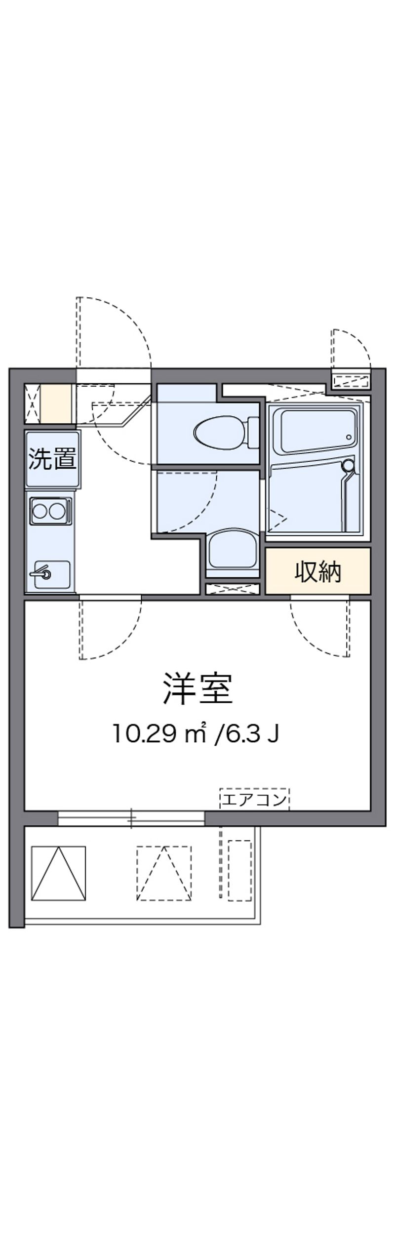 レオネクストアビタシオン　Ｎ 間取り