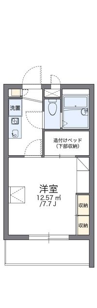 レオパレス川添Ⅱ 間取り図