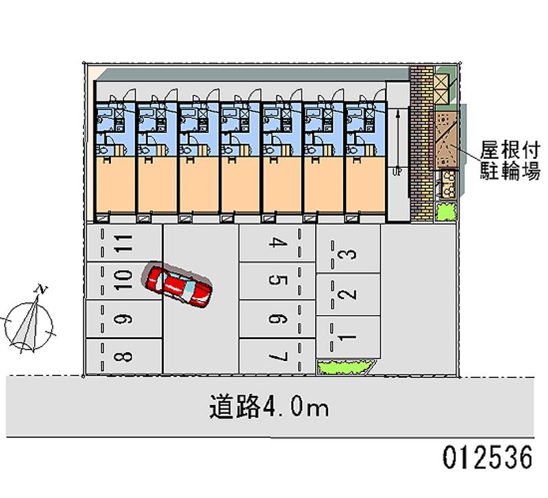 12536月租停车场