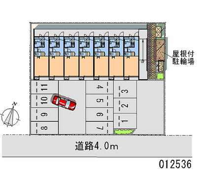 12536 Monthly parking lot