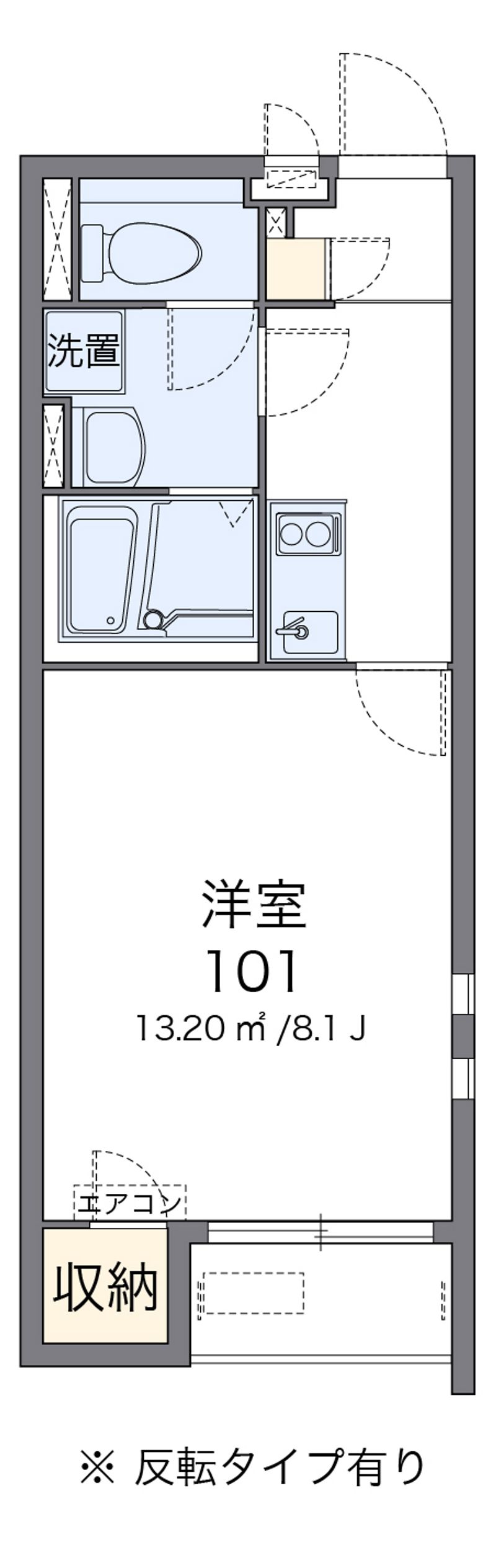 クレイノグレースハイムⅤ 間取図