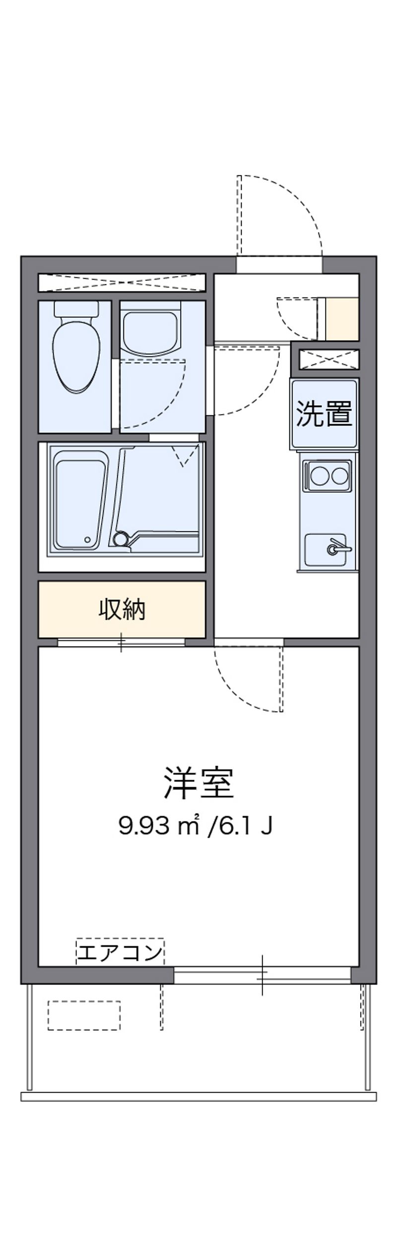 レオネクストコージーハウス赤坂 間取図