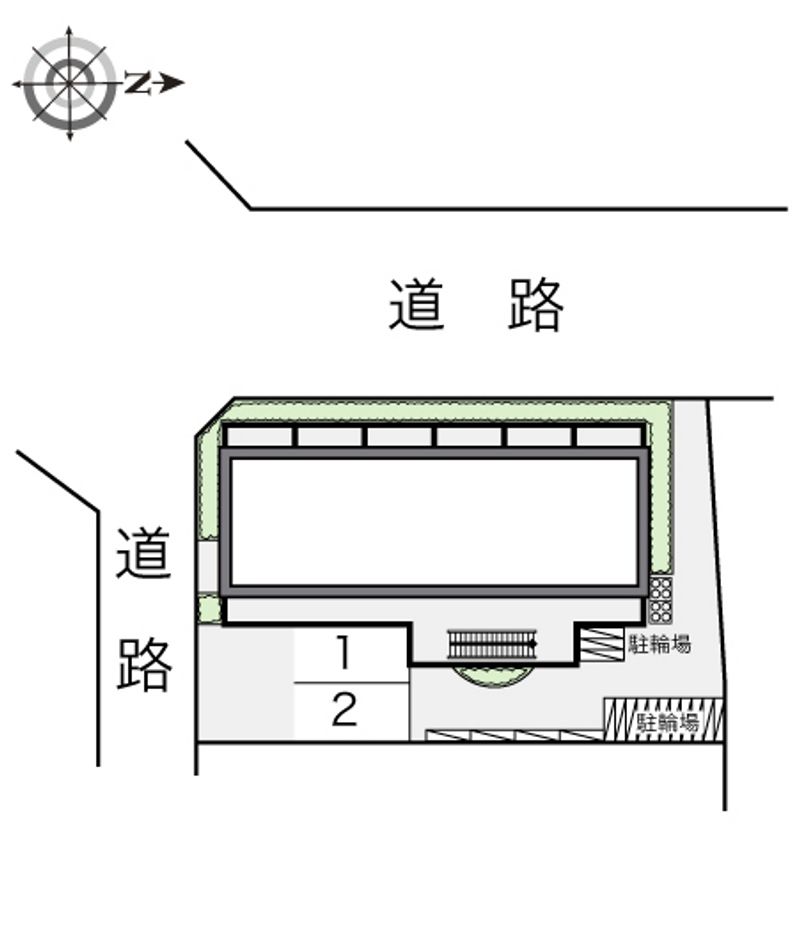 レオパレスエスパシオ２１Ｂ 配置図