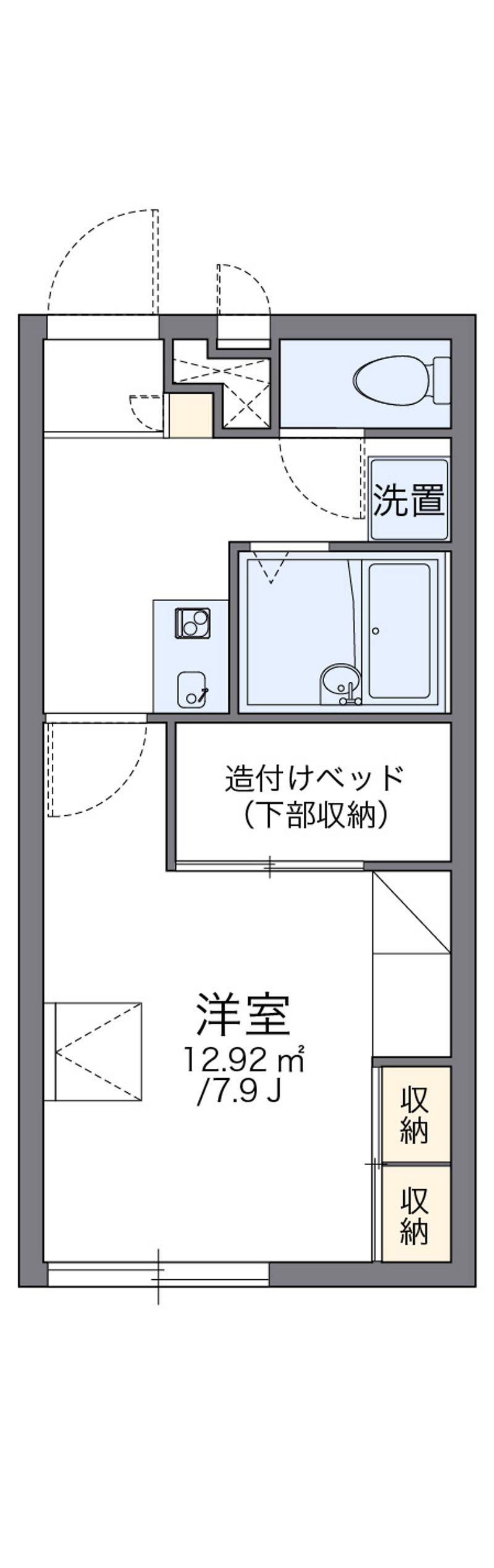 レオパレスＩＫＫＯ 間取図