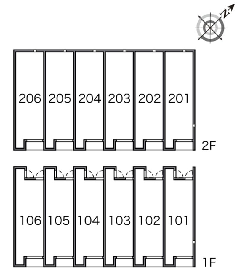 レオネクストＫ 間取配置図