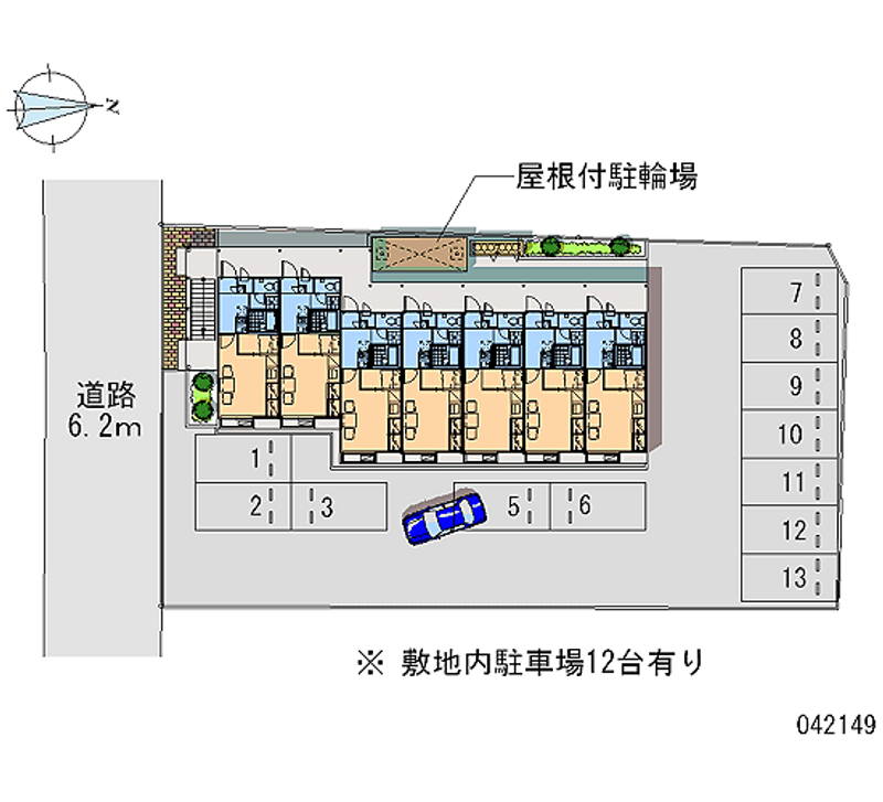 レオパレスＭＳ本町 月極駐車場