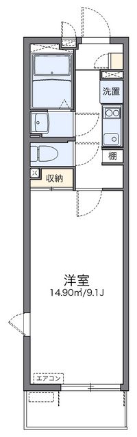 レオネクストトキワ 間取り図