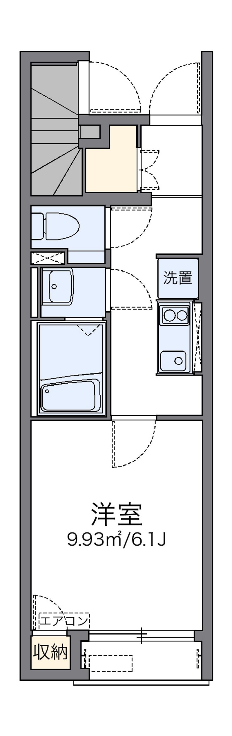 レオネクストフルール 間取図