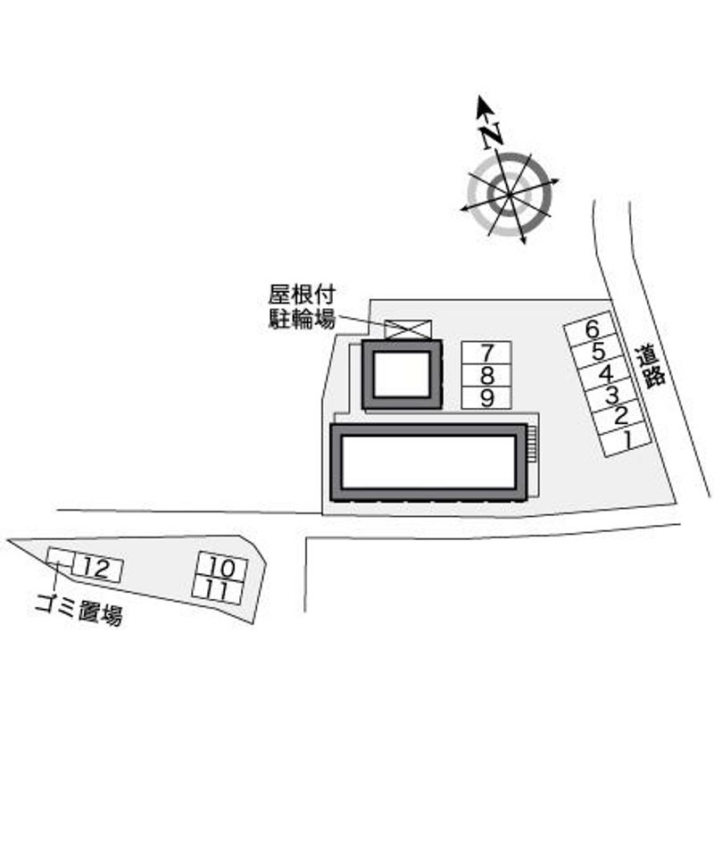 レオパレスエスペランサ 配置図
