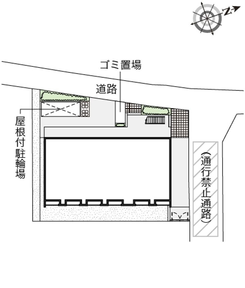 クレイノうれし荘 配置図