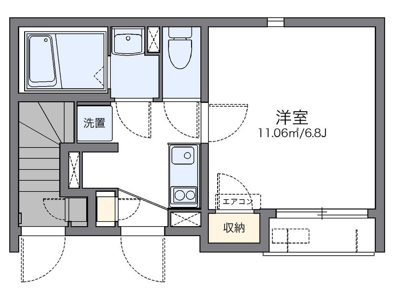 レオネクストエストⅢ 間取図