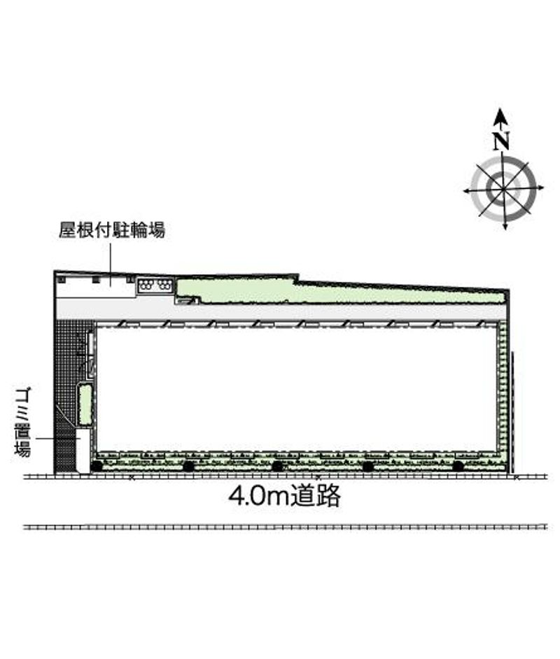レオパレスエランの森 配置図