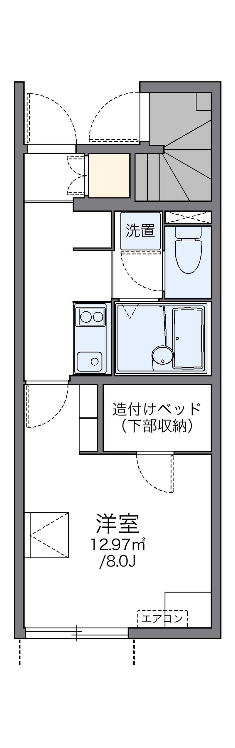 レオネクストロイヤルパル 間取図