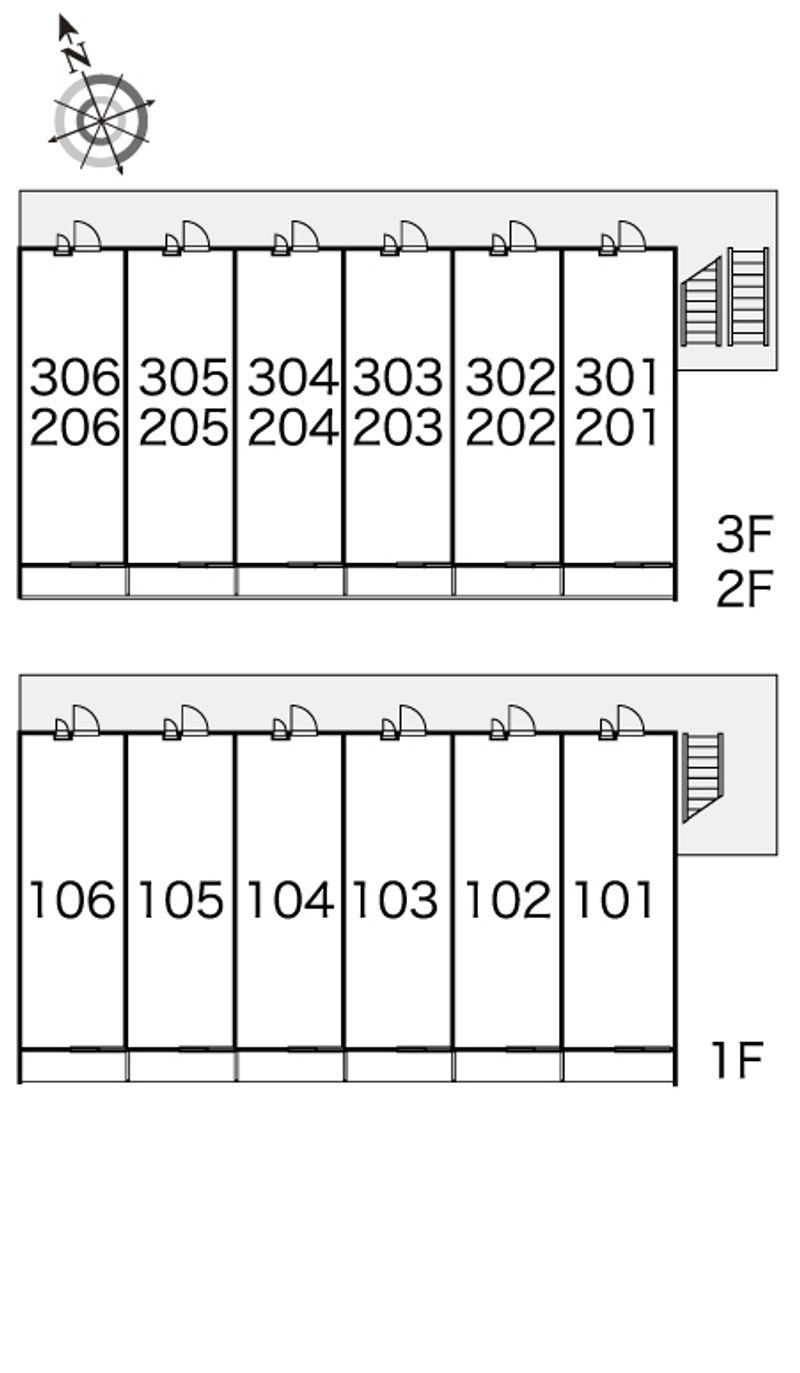 レオパレス宮山 間取り配置図