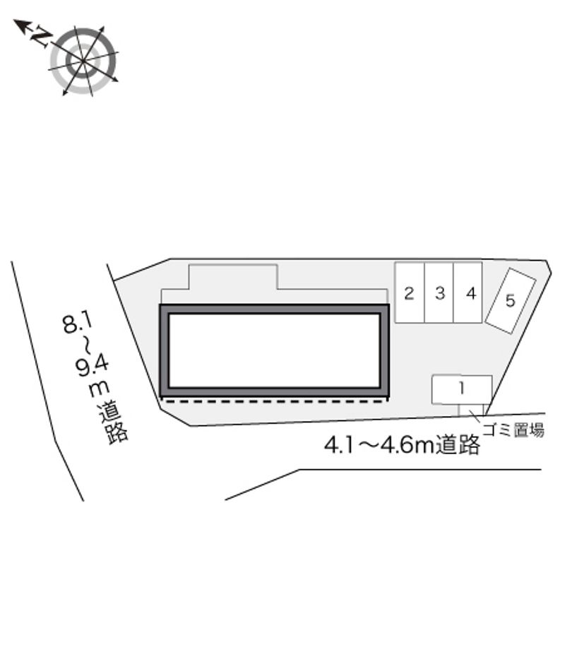 レオパレスセルバ 配置図