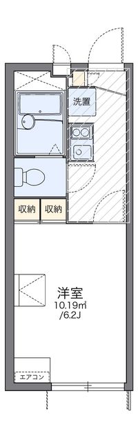 レオパレスＪＵＮⅠ 間取り図