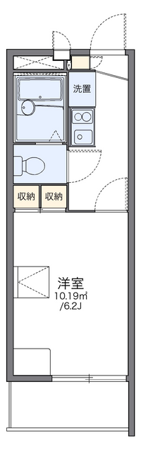 レオパレスウイング　ポート 間取り図