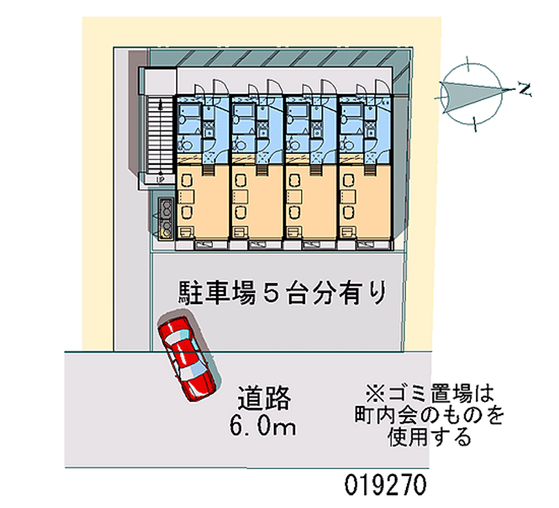 レオパレス宮千代 区画図