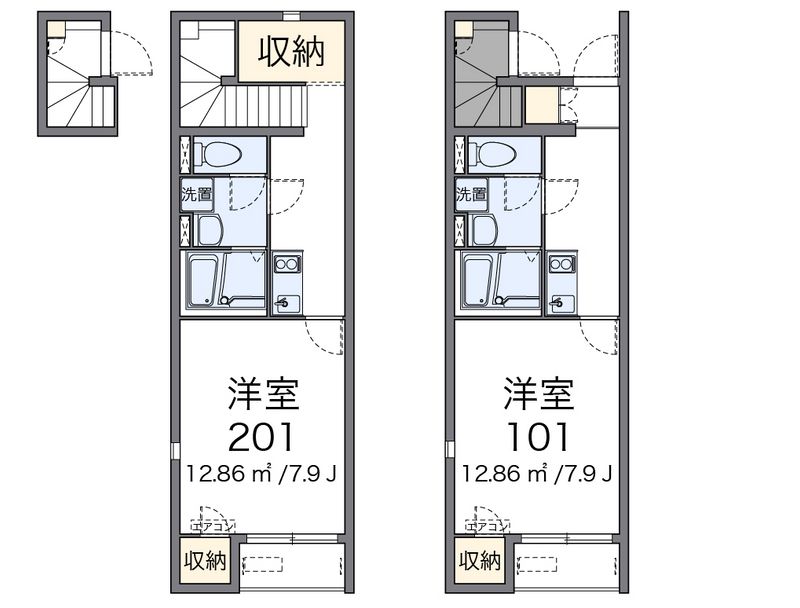 レオネクスト留ヶ谷Ｃ 間取図